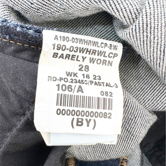 RE/DONE High Rise Wide Leg Cropped Jeans - Picture 9 of 11